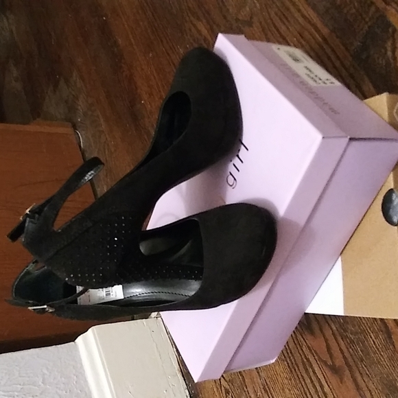 Style & Co. Black ankle strap heels - Picture 4 of 4